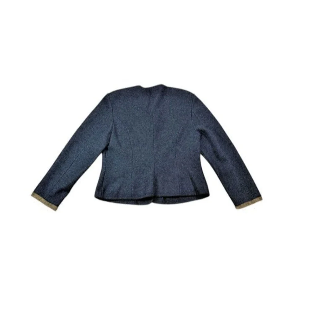 Geiger Austria Cardigan | Coat Size 42 Wool Button Up Sweater Wooden Buttons